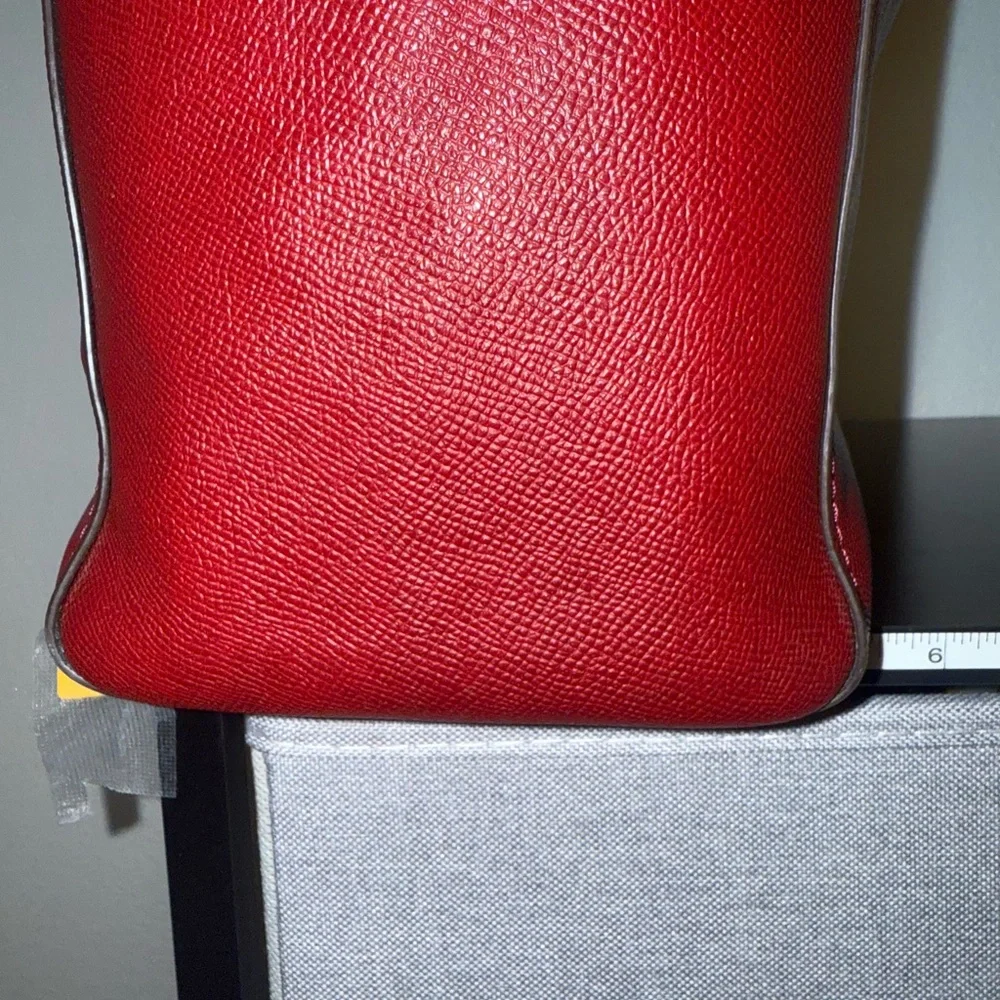 Coach Burgundy Leather Tote - Picture 12 of 12